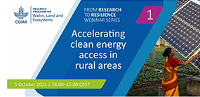 Accelerating clean energy access in rural areas